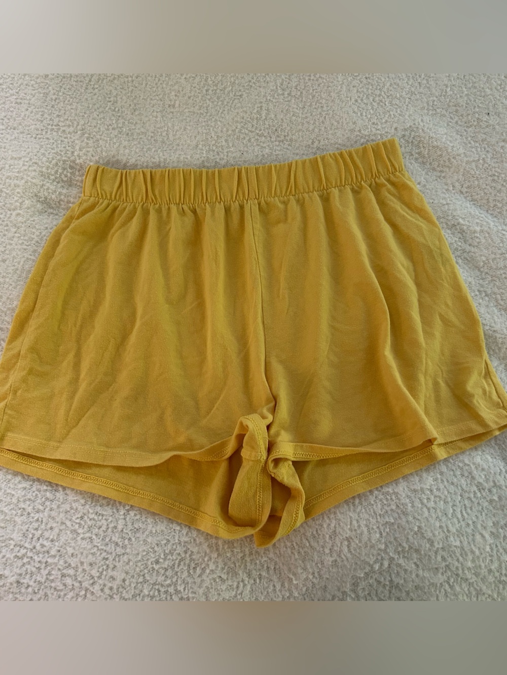 Wild Fable Yellow Linen Shorts